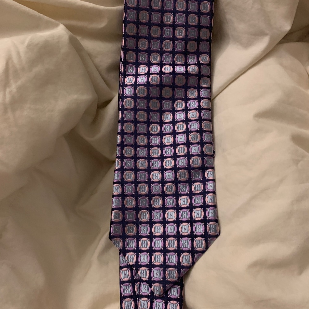 Ted Baker Mens Tie Lightly Used Pink Stylish